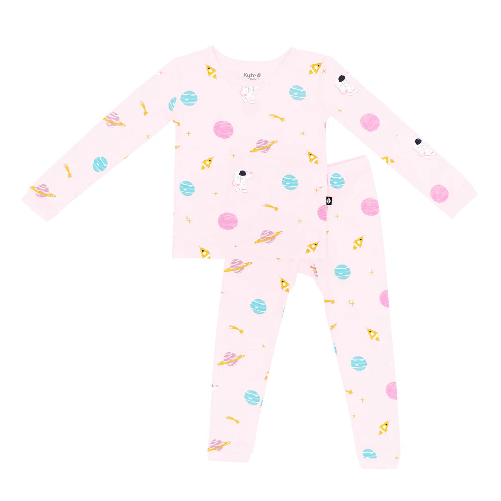 Kyte Baby Long Sleeve Pajama Set - Sakura Space