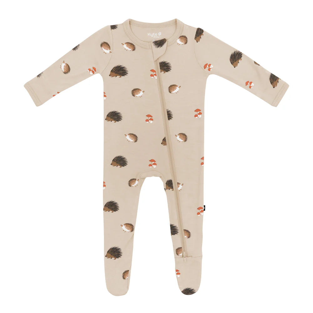 Kyte Baby Zippered Footie - Prickle Kyte Baby Zippered Footie - Prickle