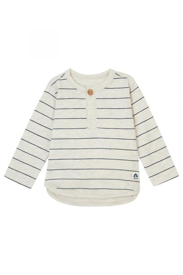 Noppies Groslayn Long Sleeve Shirt - Oatmeal