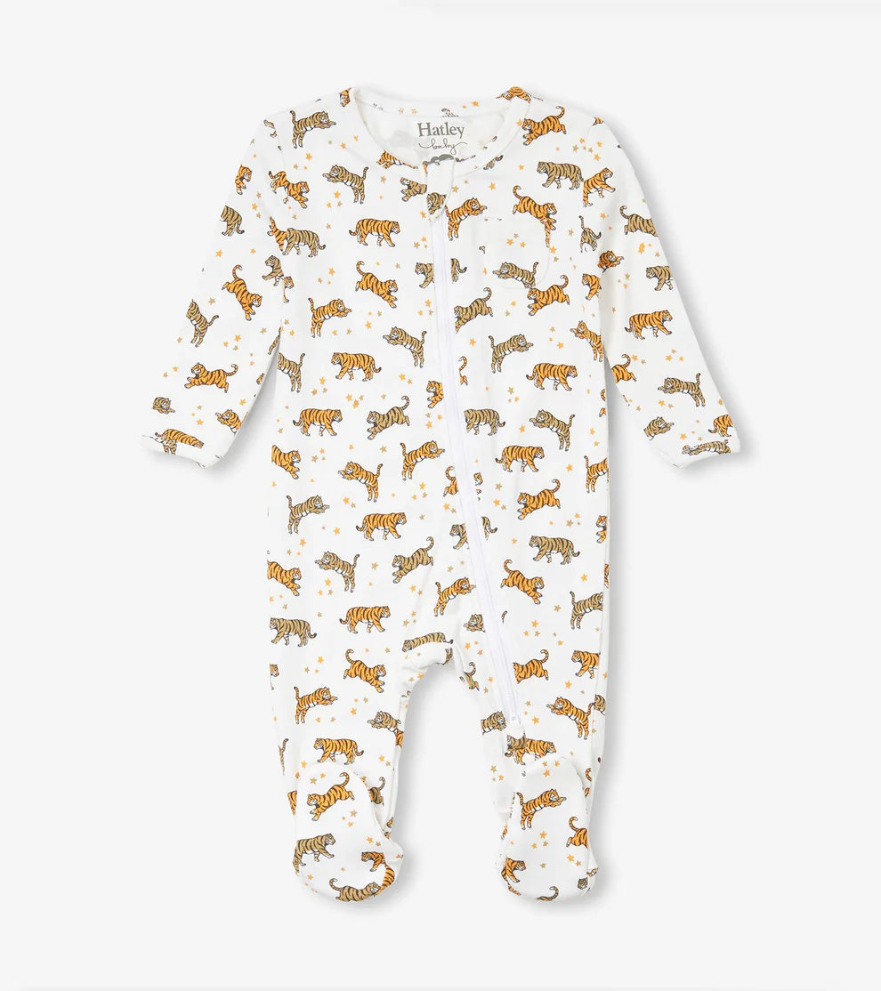 Hatley Bamboo Coverall Celestial Tiger