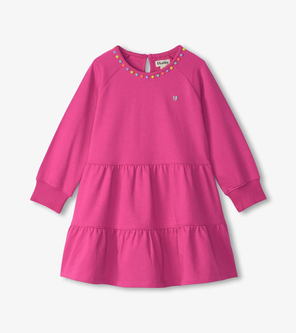 Hatley Gathered Tiered Dress - Flowers Hatley Gathered Tiered Dress - Flowers