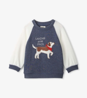 Hatley Pups Pull Over Sweatshirt Hatley Pups Pull Over Sweatshirt
