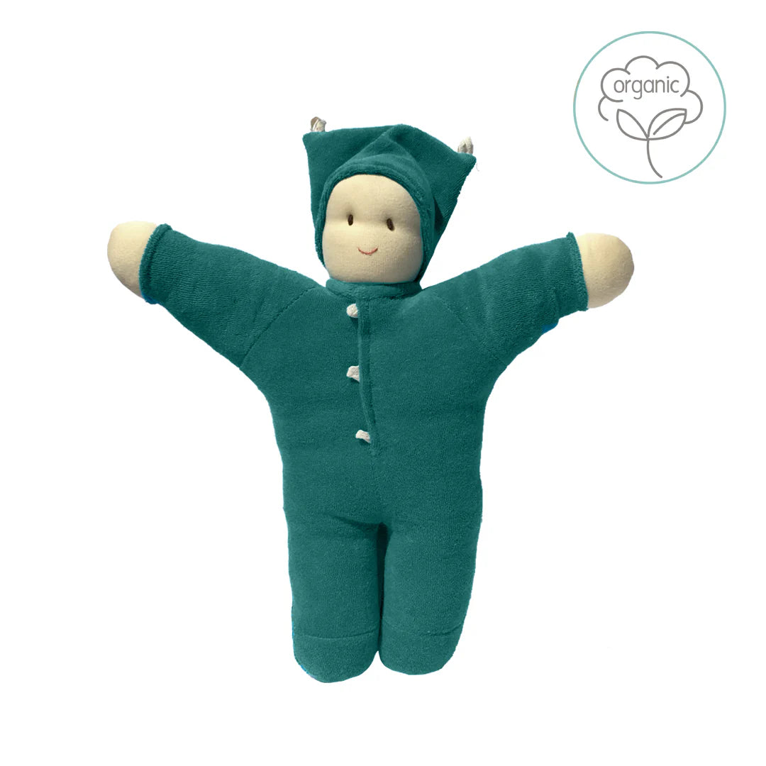 Hoppa Organic Cotton Baby Matty - Emerald Hoppa Organic Cotton Baby Matty - Emerald