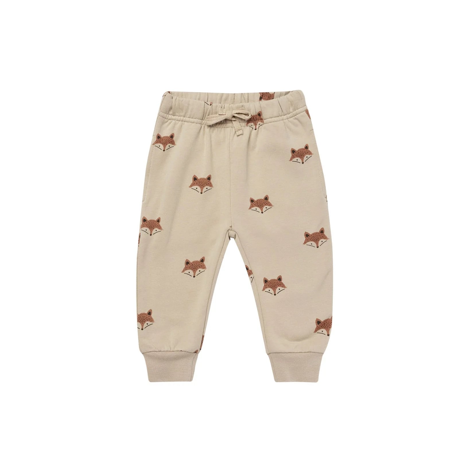 Quincy Mae Relaxed Fleece Sweatpants - Sand Foxes Quincy Mae Relaxed Fleece Sweatpants - Sand Foxes