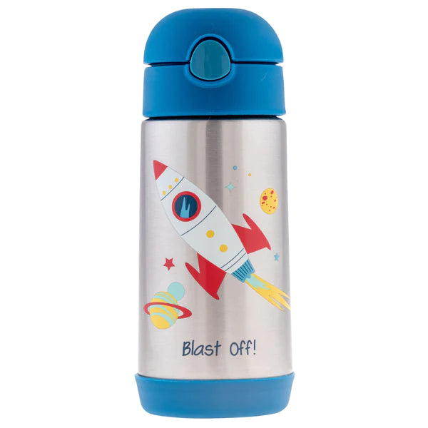 Stephen Joseph Double Wall Stainless Steel Bottle - Rocket