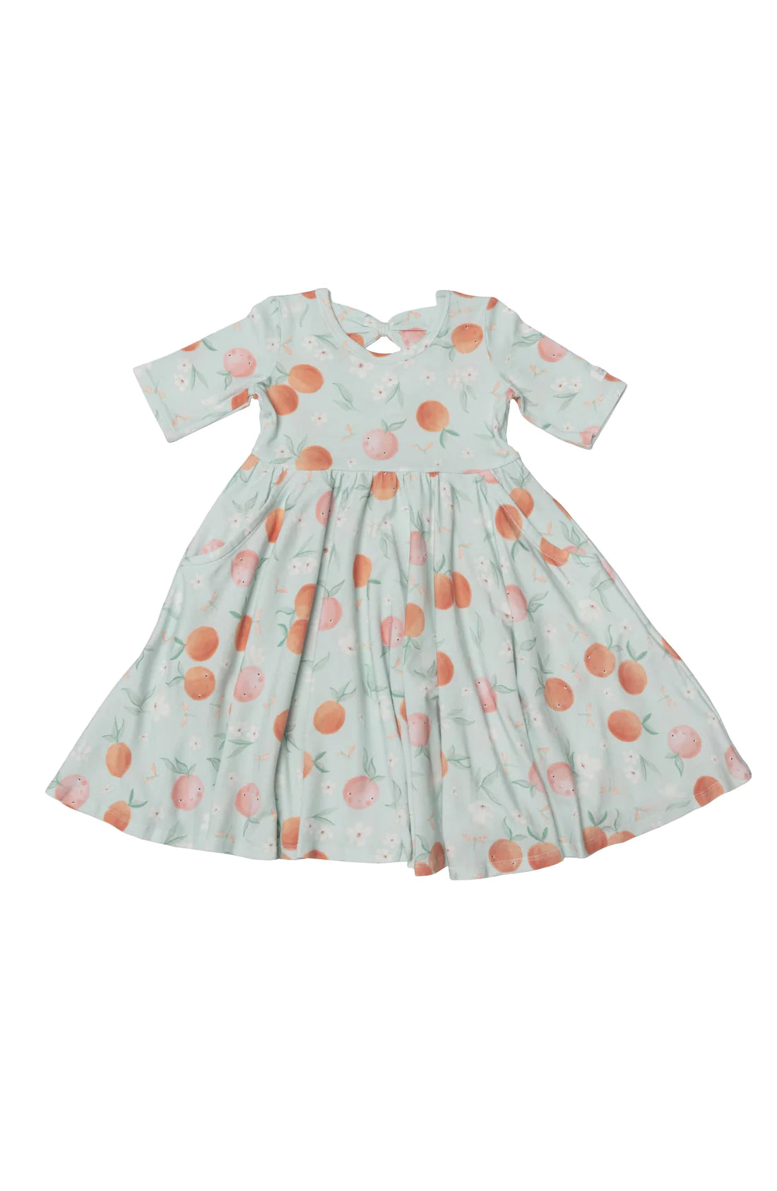 LouLou Lollipop Skater Dress - Peaches