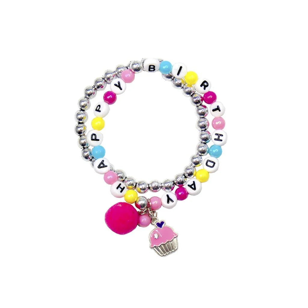 Great Pretenders Happy Birthday Bracelet - 2pc Great Pretenders Happy Birthday Bracelet - 2pc