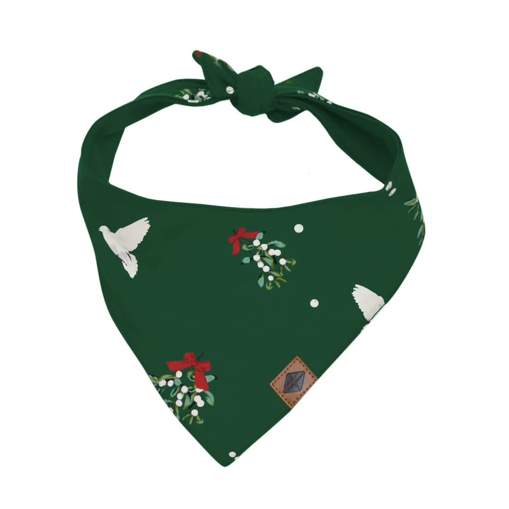 Kyte Baby Dog Bandana - Mistletoe Kyte Baby Dog Bandana - Mistletoe