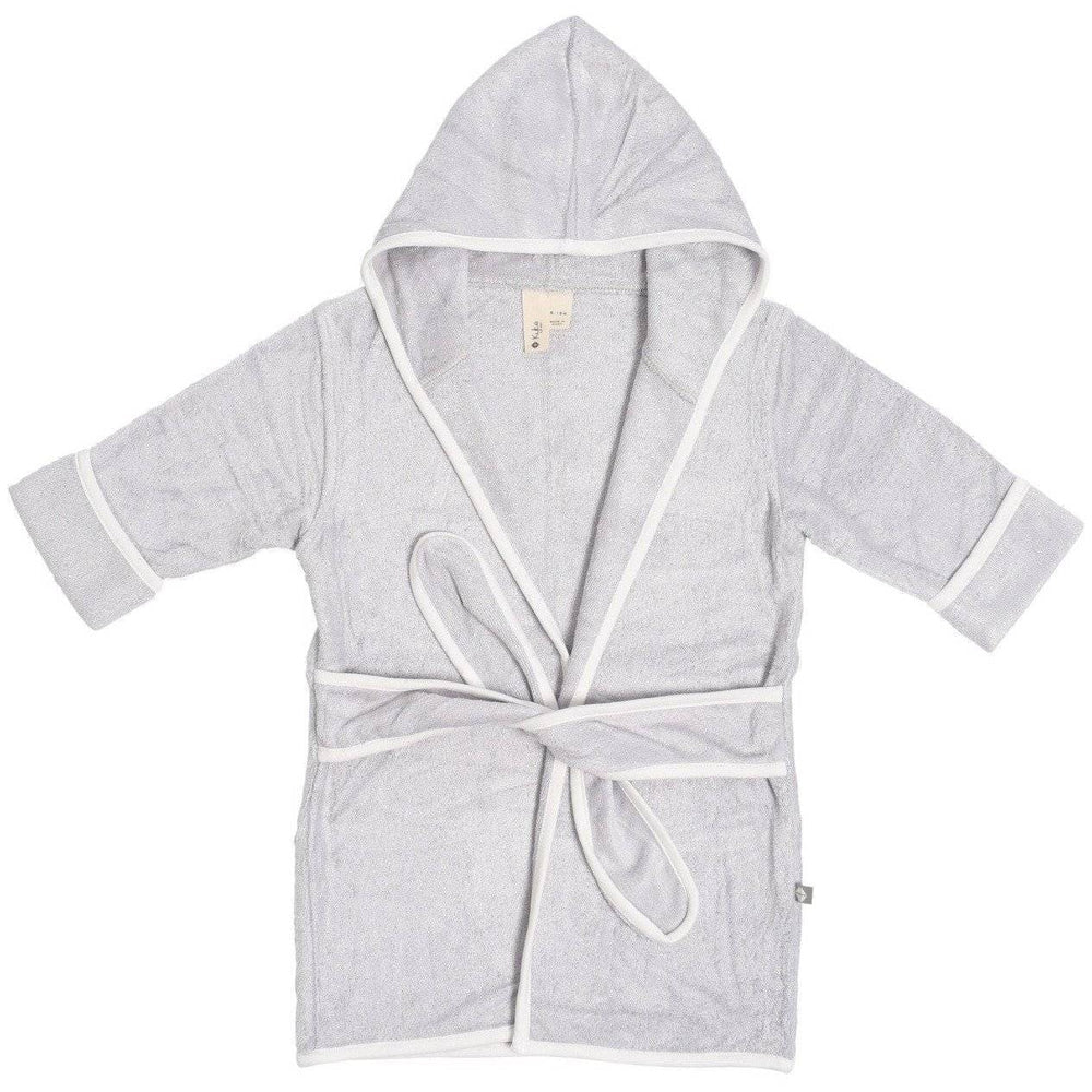 Kyte Baby Toddler Bath Robe - Storm with Cloud Trim Kyte Baby Toddler Bath Robe - Storm with Cloud Trim