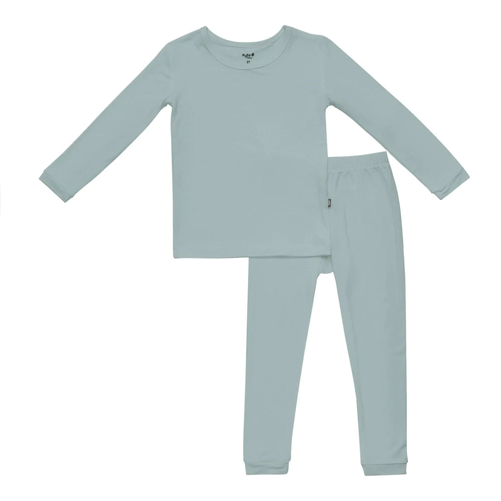 Kyte Baby Long Sleeve Toddler Pajamas - Glacier Kyte Baby Long Sleeve Toddler Pajamas - Glacier