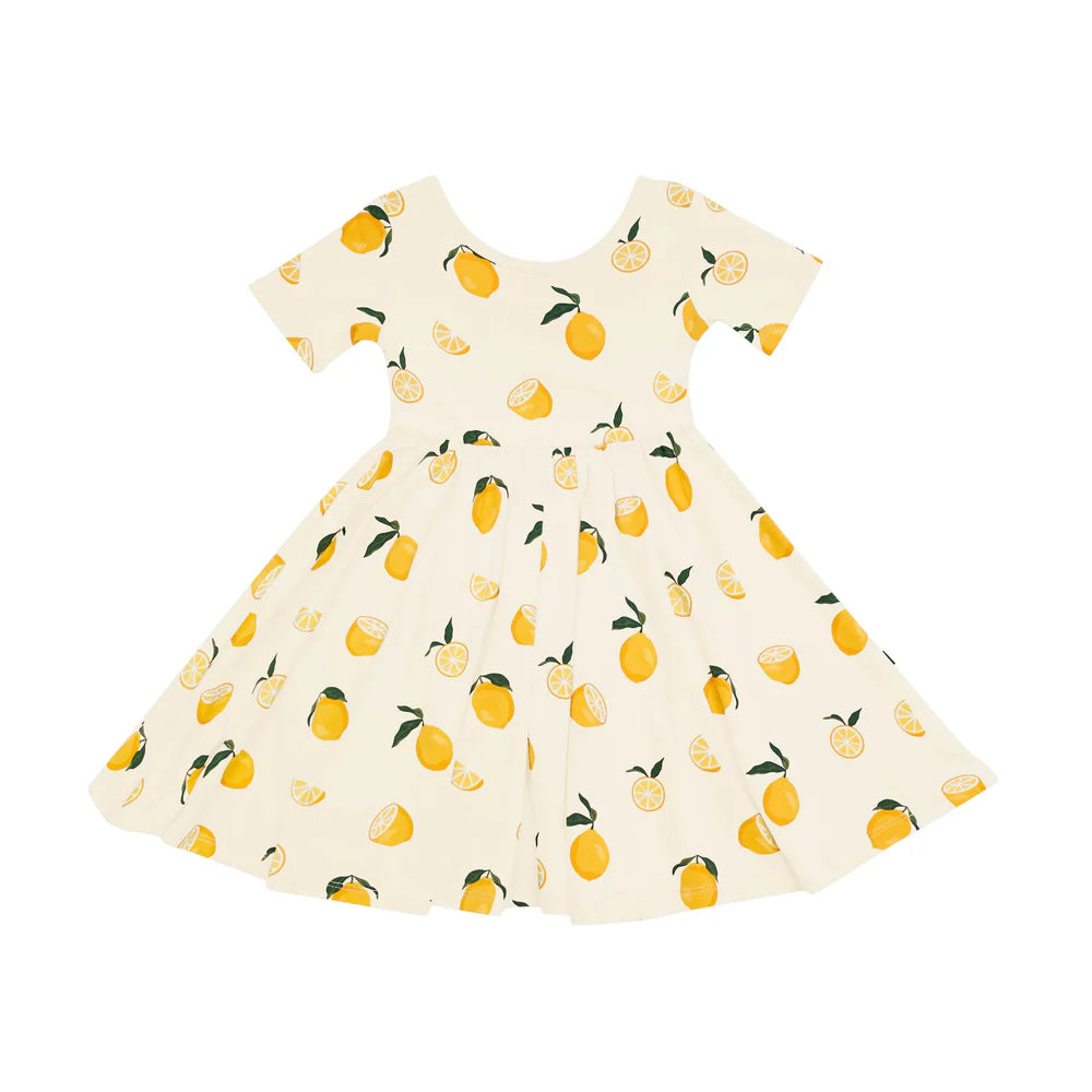 Kyte Baby Twirl Dress Lemon