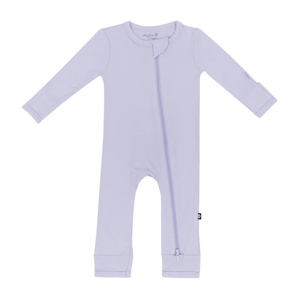 Kyte Baby Zippered Romper - Lilac
