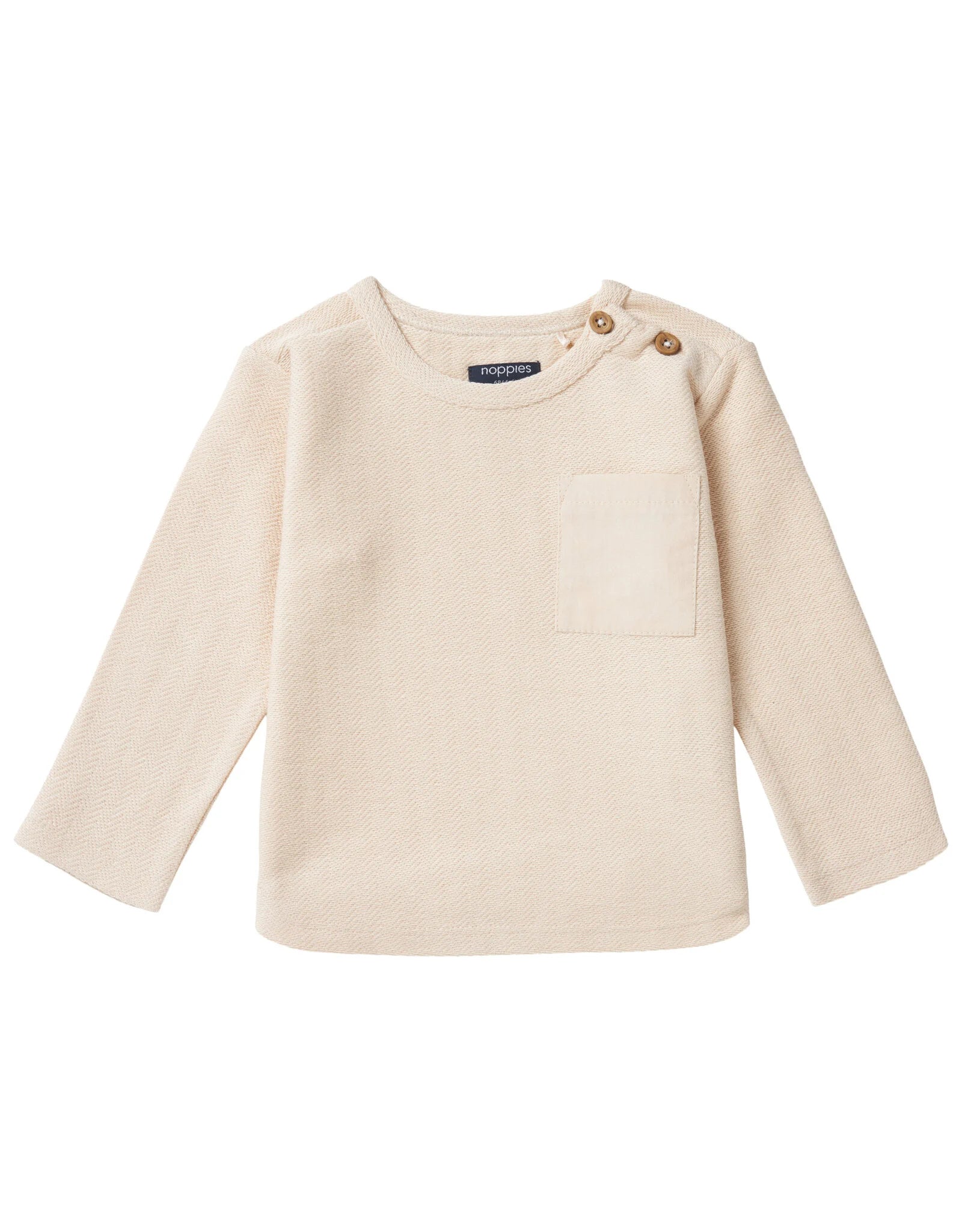 Noppies Trappe Long Sleeve Tee - Sand