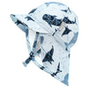 Jan & Jul Sun Soft UV Baby Cap - Whale Play