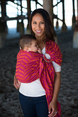 Tula Wrap Conversion Ring Sling Mockingbird Sorbet