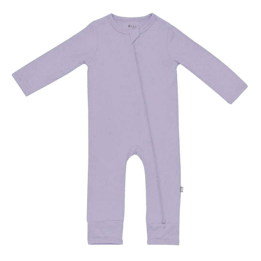 Kyte Baby Zippered Romper - Taro Kyte Baby Zippered Romper - Taro
