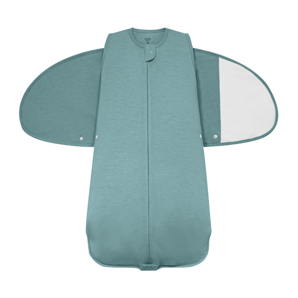 Nest Designs 1.5 TOG Swaddle Sleep Bag - Meadow Green