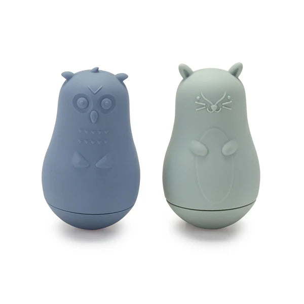 Nouka Wobble Bath Toys - Softly Earth Nouka Wobble Bath Toys - Softly Earth