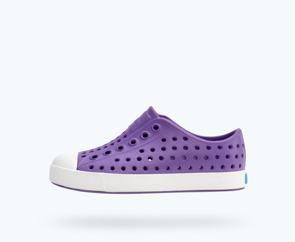 Native Jefferson Shoes - Starfish Purple/Shell White Native Jefferson Shoes - Starfish Purple/Shell White