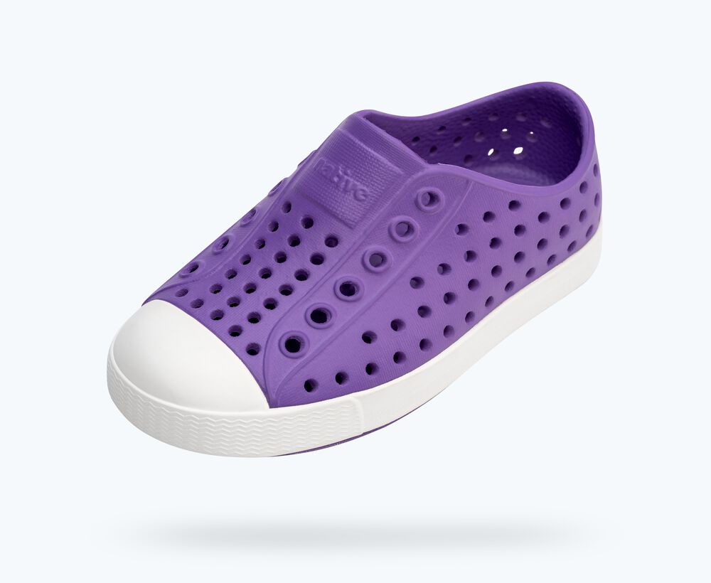Kids Purple Native Shoes Native Jefferson Shoes Starfish Purple