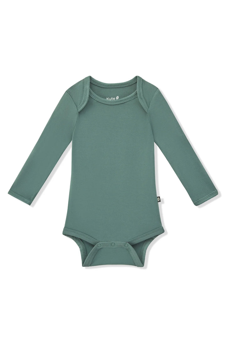 Kyte Baby Long Sleeve Bodysuit - Pine