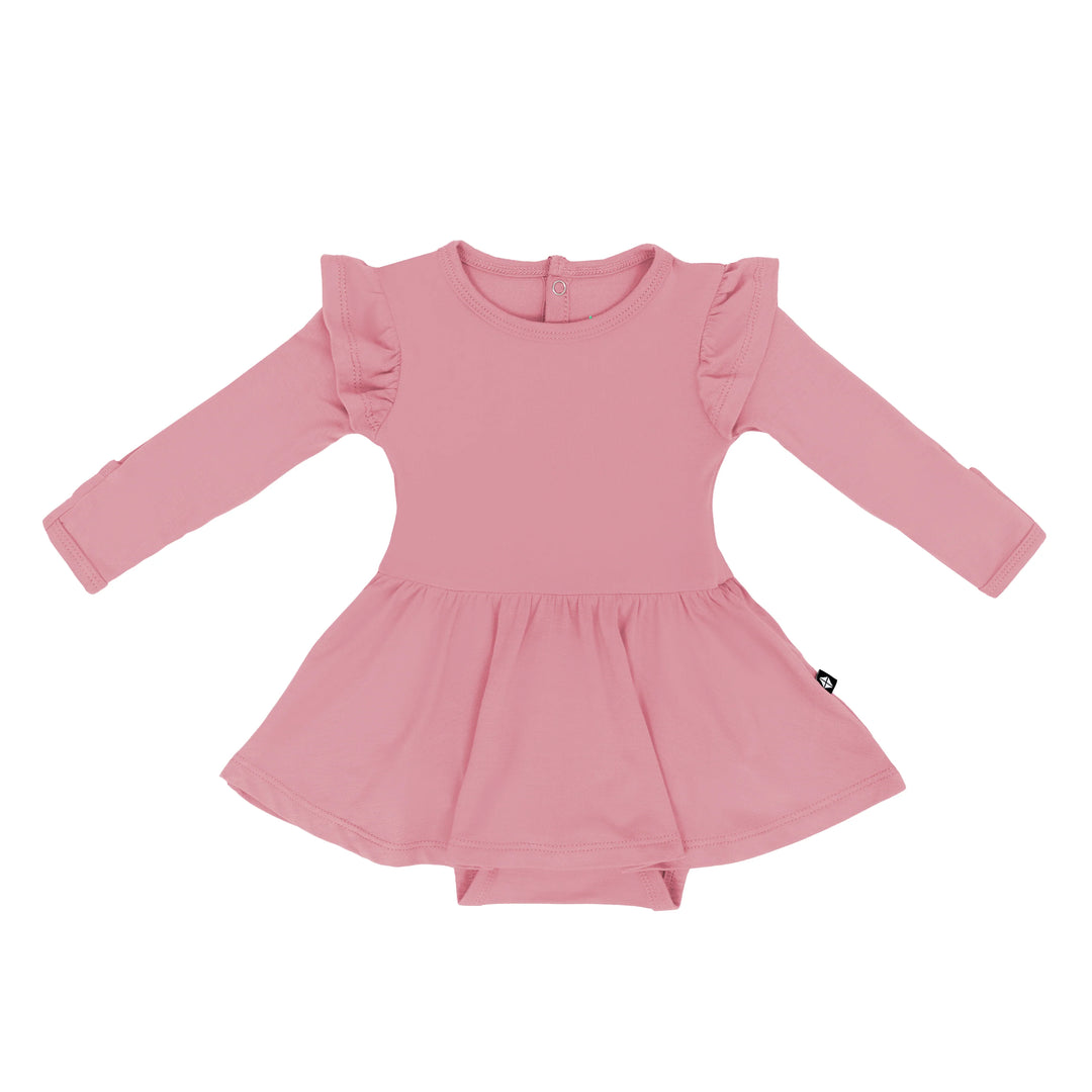 Kyte Baby Long Sleeve Twirl Dress - Apple Blossom Kyte Baby Long Sleeve Twirl Dress - Apple Blossom