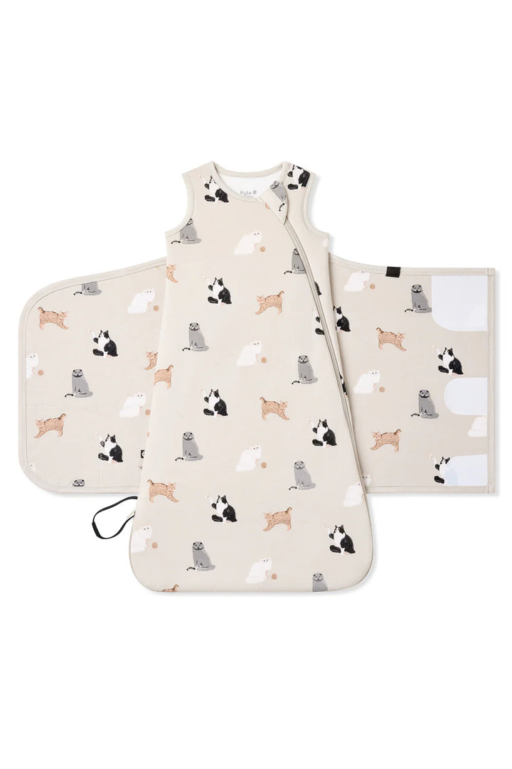 Kyte Baby 1.0 TOG Swaddler Bag - Fluffy Cat