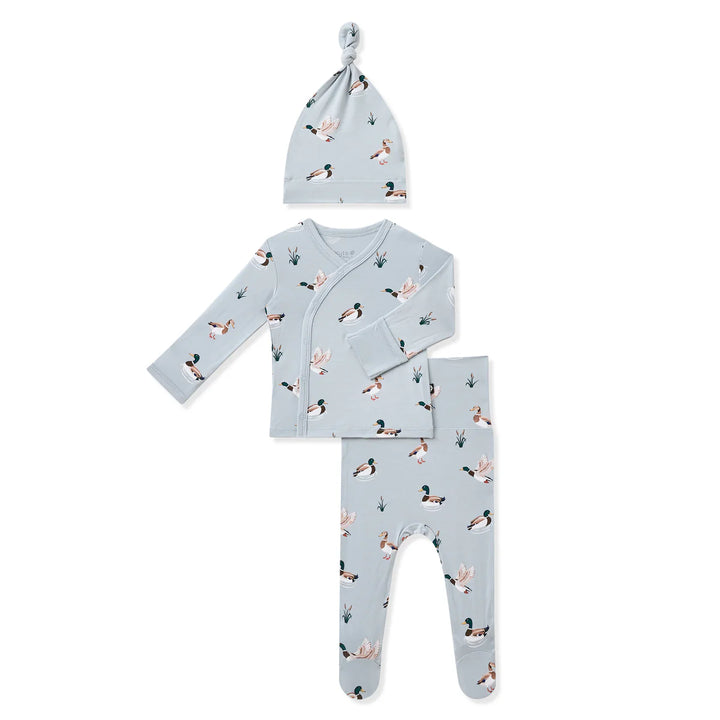 Kyte Baby Take Me Home Set with Cap - Mallard Duck
