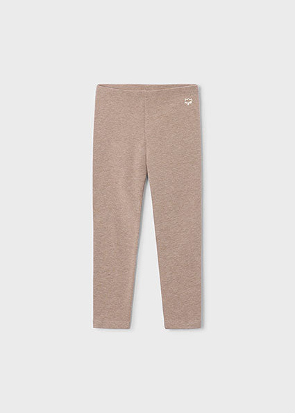 Mayoral Basic Knit Leggings - Walnut