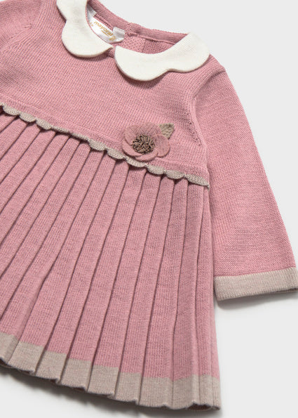 Mayoral Knit Dress - Cipria