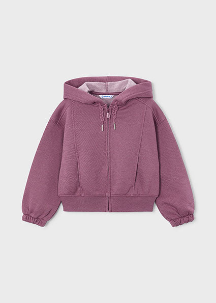 Mayoral Zip-Up Hoodie - Violet
