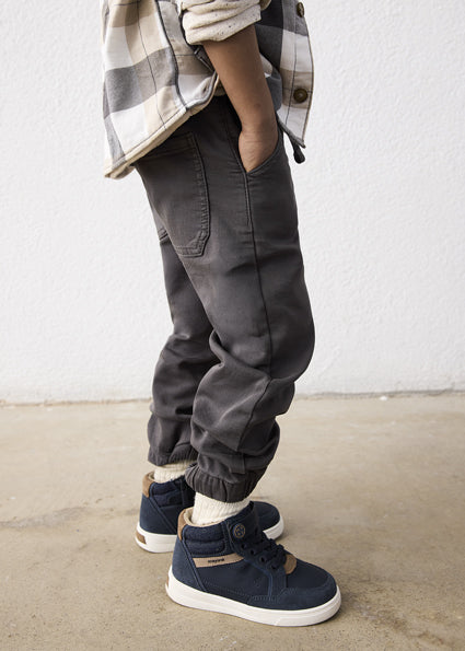 Mayoral Soft Jogger Pants - Blackboard