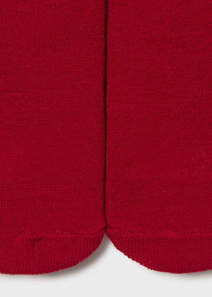 Mayoral Baby Tights - Red