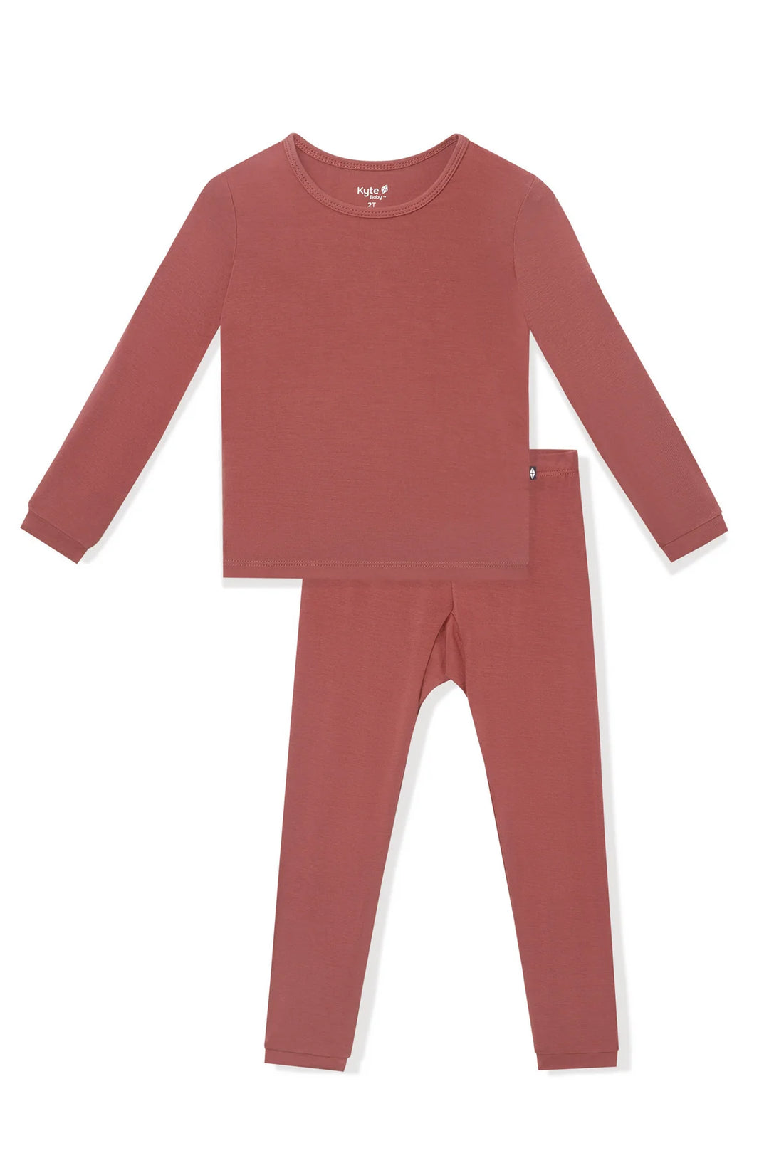 Kyte Baby Long Sleeve Toddler Pajama Set - Ember