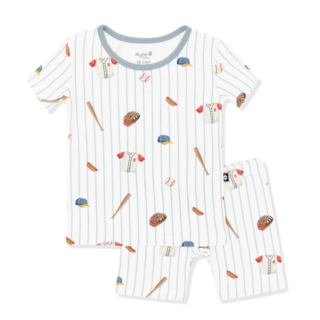 Kyte Baby Short Sleeve Toddler Pajama Set - Home Run