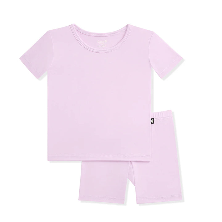 Kyte Baby Short Sleeve Toddler Pajama Set - Thistle