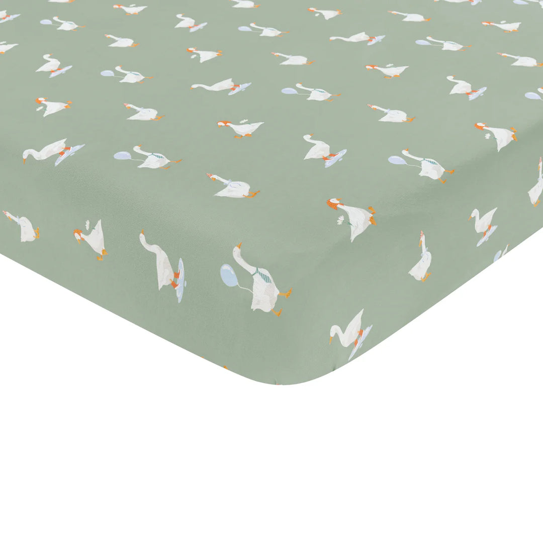 Kyte Baby Crib Sheet - Silly Goose