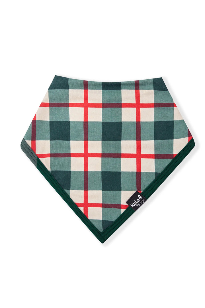 Kyte Baby Bib - Holiday Plaid