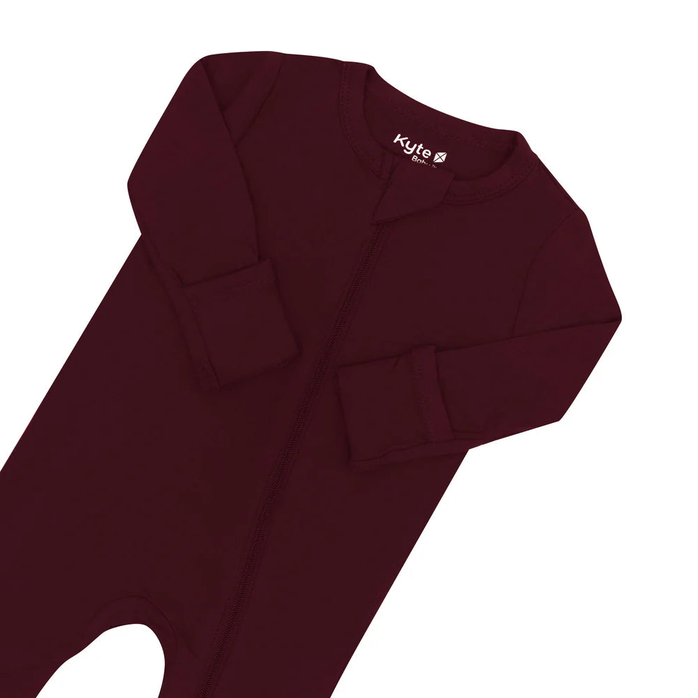 Kyte Baby Nylon Bow - Burgundy Kyte Baby Nylon Bow - Burgundy