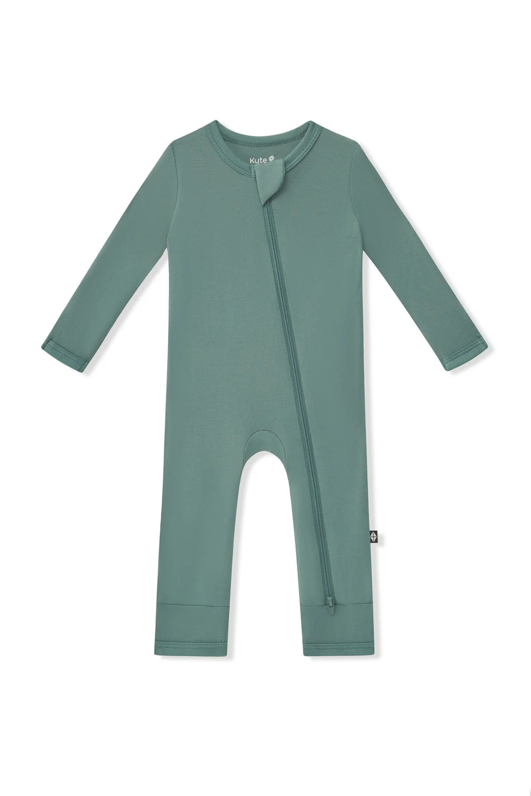 Kyte Baby Zippered Romper - Pine