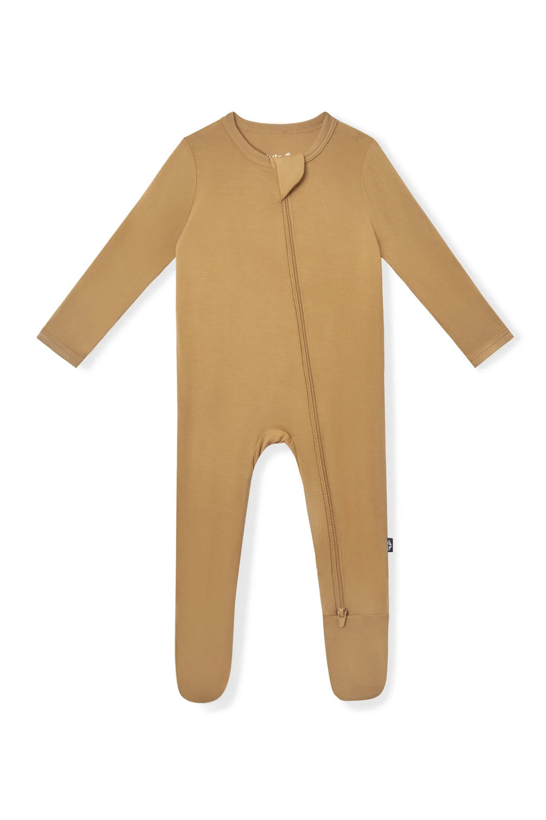 Kyte Baby Zippered Footie - Ochre