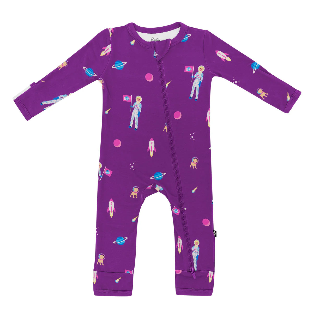 Kyte Baby Zippered Romper - Barbie Austronaut Kyte Baby Zippered Romper - Barbie Austronaut