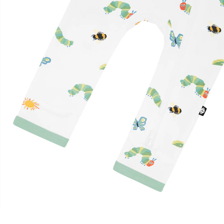Kyte Baby Zippered Romper - The Very Hungry Caterpillar