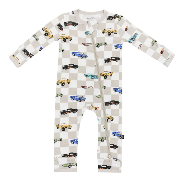 Kyte Baby Zippered Romper - Fast and Fierce