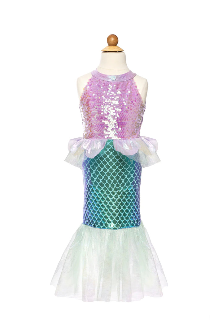 Great Pretenders Misty Mermaid Dress - Pink/Blue