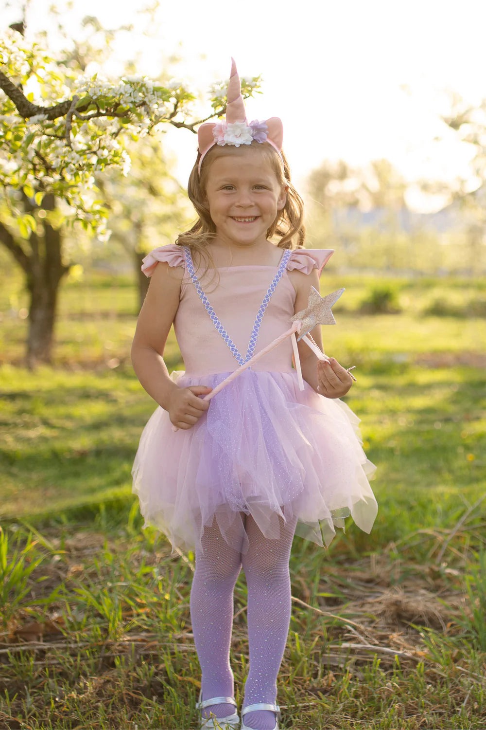 Great Pretenders Shimmer Unicorn Dress Headband Set