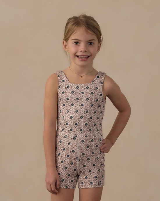 Rylee and Cru Malibu Bodysuit - Blue Primrose