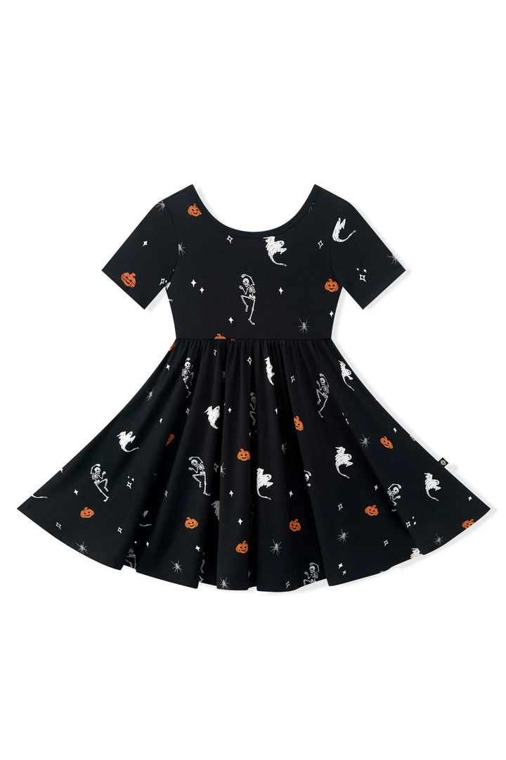 Kyte Baby Twirl Dress - Halloween Friends