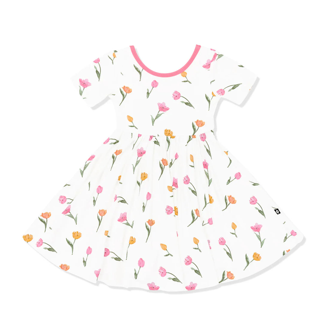 Kyte Baby Twirl Dress - Tulip