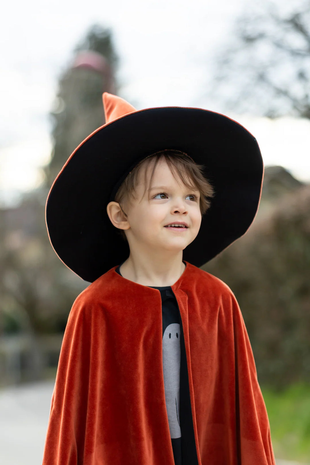 Great Pretenders Autumn Embers Wizard Cape and Hat Set